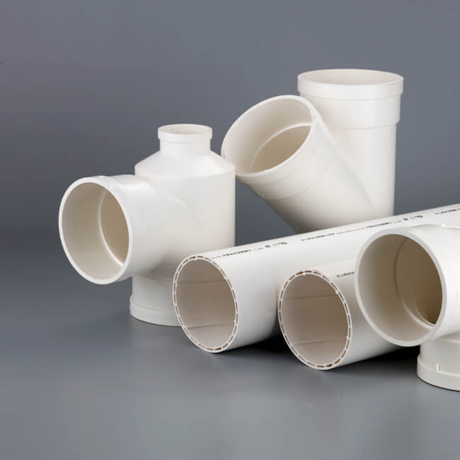 蘭塔管道、產(chǎn)品中心、PVC-U中空螺旋消音管材